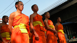 Celebraciones budistas en Chiang Mai